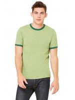 Bella + Canvas 3055C Men's Jersey Short-Sleeve Ringer T-Shirt